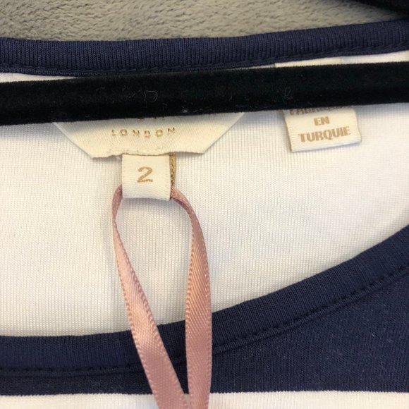 Ted Baker London Yuni Rowing Stripe Dress NWT - Picture 4 of 6